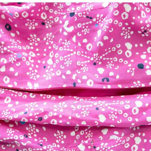 Tanya Taylor NWT Size 4 Ladies Multi Print  Luciana Midi Dress - Picture 10 of 11